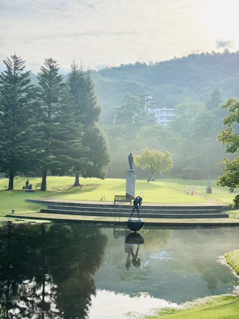 長野 彫刻公園 子連れ旅