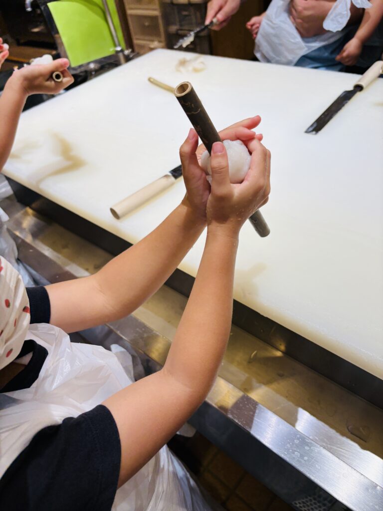 小田原 鈴廣 ちくわ作り体験