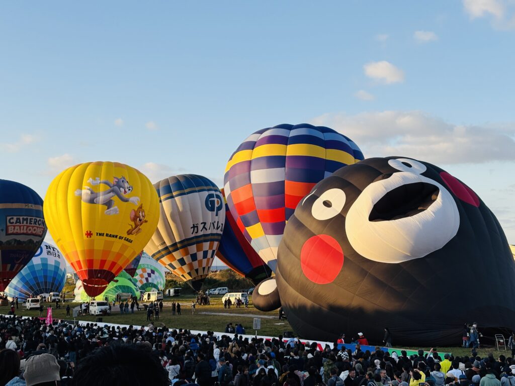 佐賀　バルーンフェスタ　朝