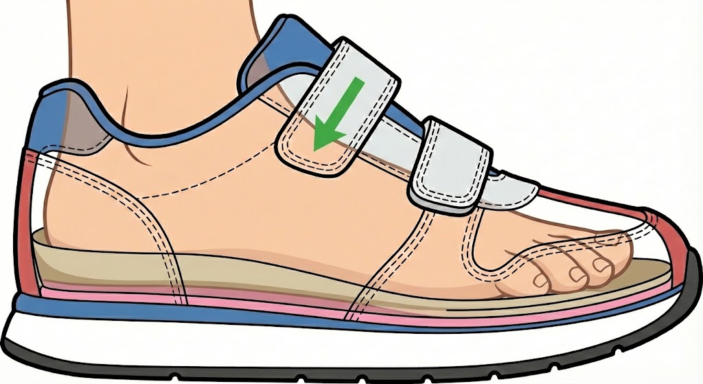 避難靴　置き靴　中敷あり