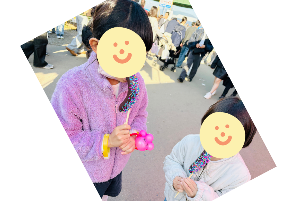 佐賀　バルーンフェスタ　出店　チョコバナナ