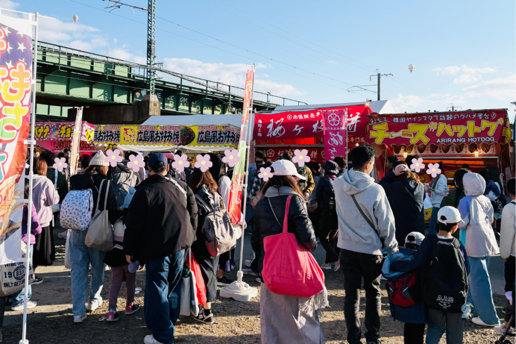 佐賀インターナショナルバルーンフェスタ　出店　梅ヶ枝餅