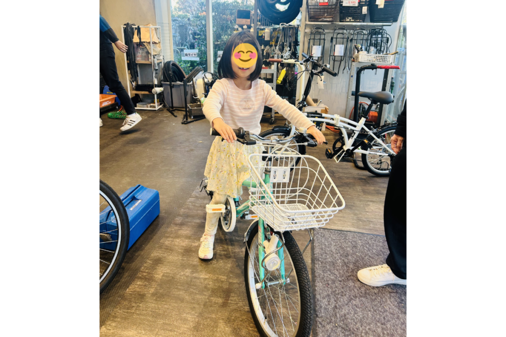 自転車デビュー 小1 7歳