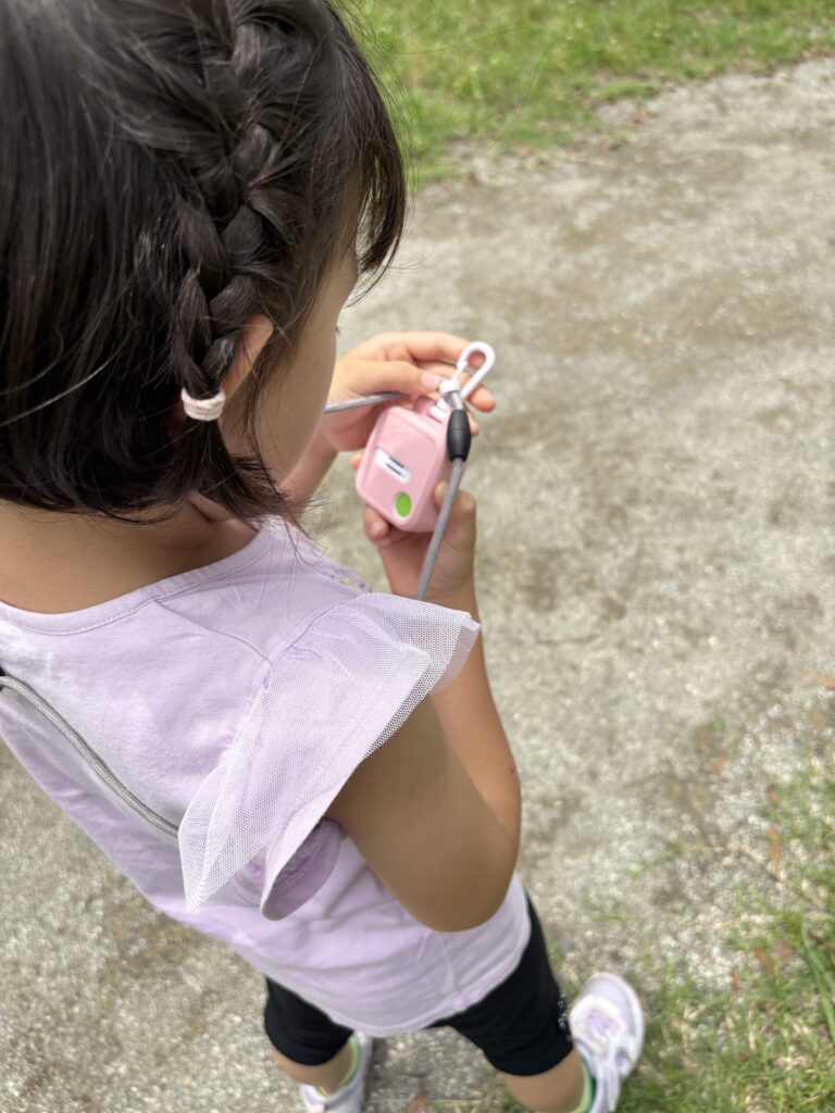 みもりGPSトーク 子ども 操作 トークを送る方法